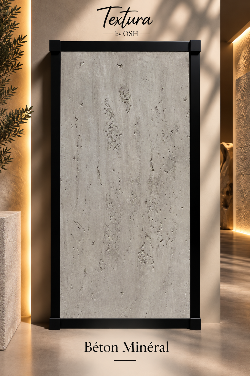 Béton mineral
