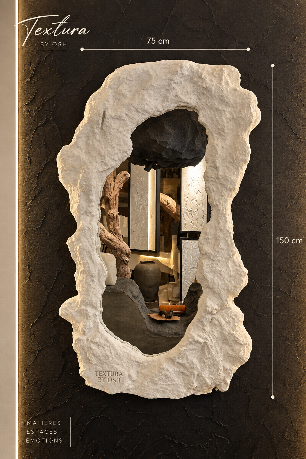 Miroir Érosion 150/75