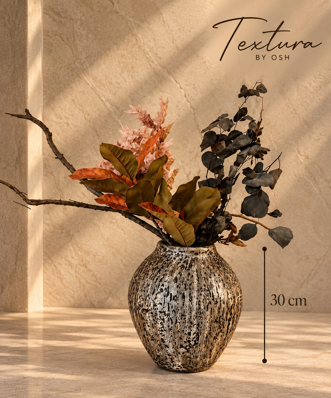 Grand vase floraison libre
