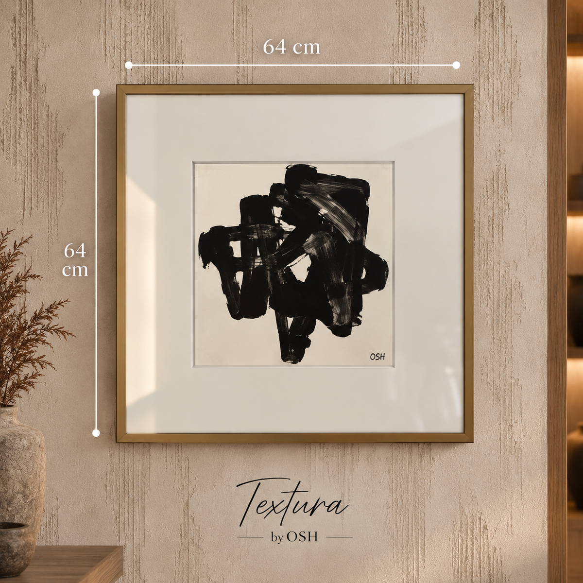 Encre libre 75-75 signé OSH