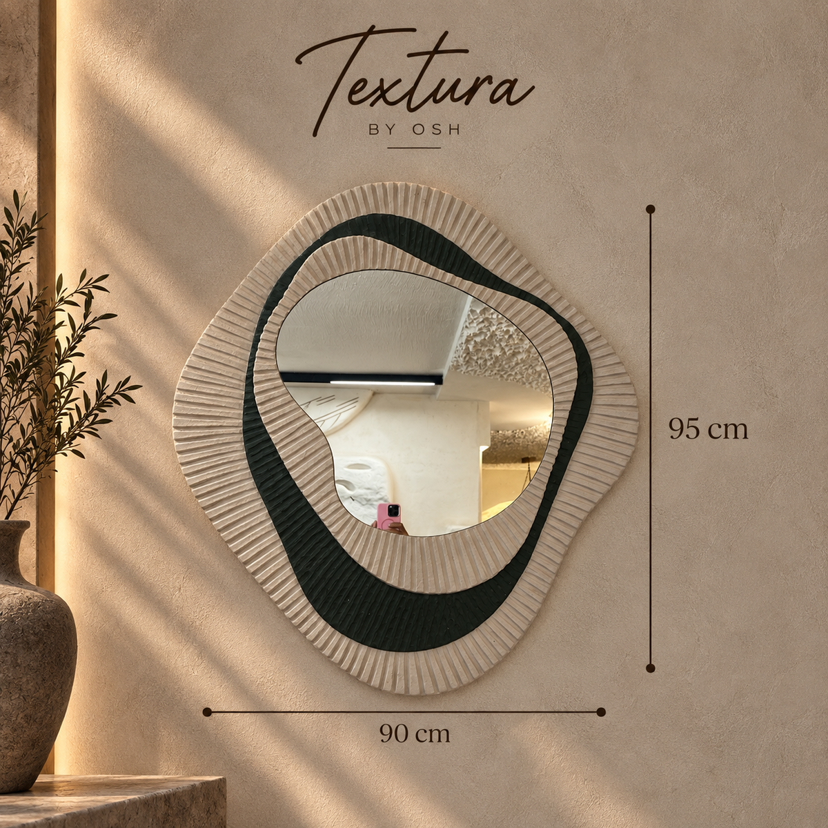 Miroir alizé 95 cm