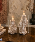 Bougie Flamme de terre duo