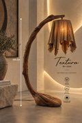 Lampadaire racine 1.55 m