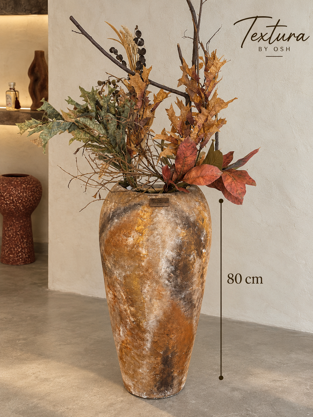 Pot nuance sauvage 80 cm