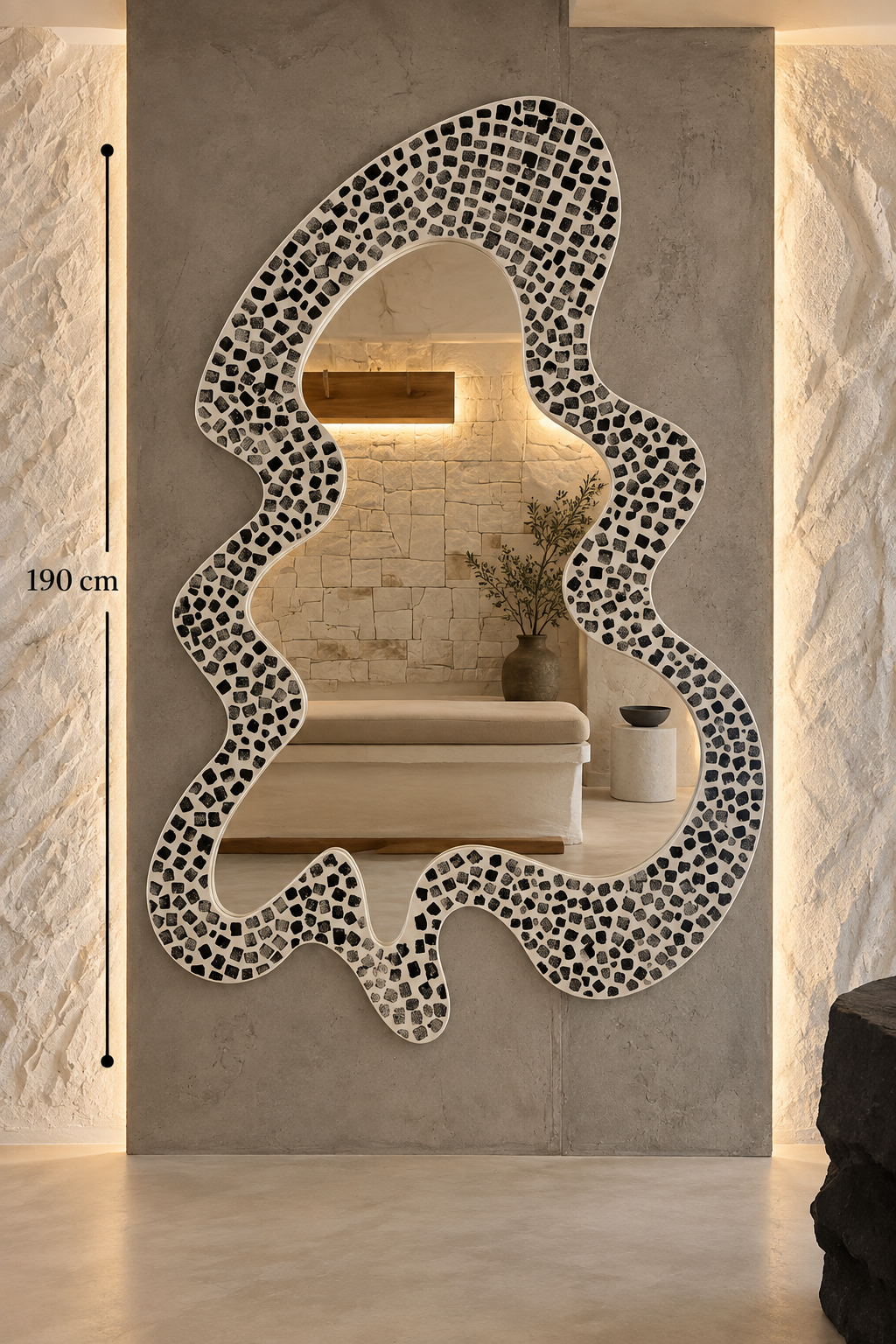 Miroir épure organique 1.9