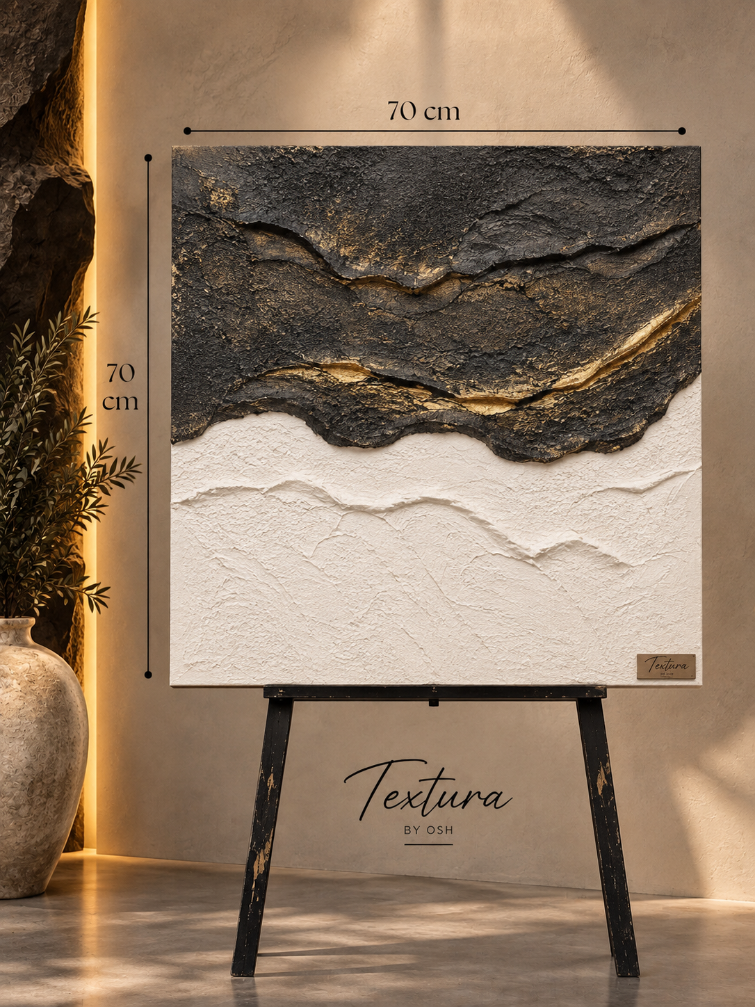Noir sur matière 70/70